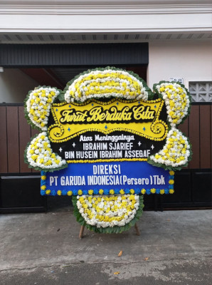Papan Bunga Duka di Pontianak Selatan