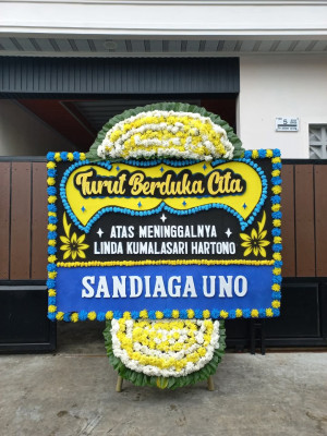 Papan Bunga Duka di Pontianak Selatan