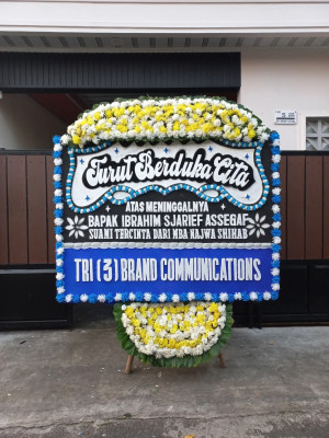 Papan Bunga Duka di Pontianak Selatan